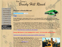 Tablet Screenshot of brushyhill.com